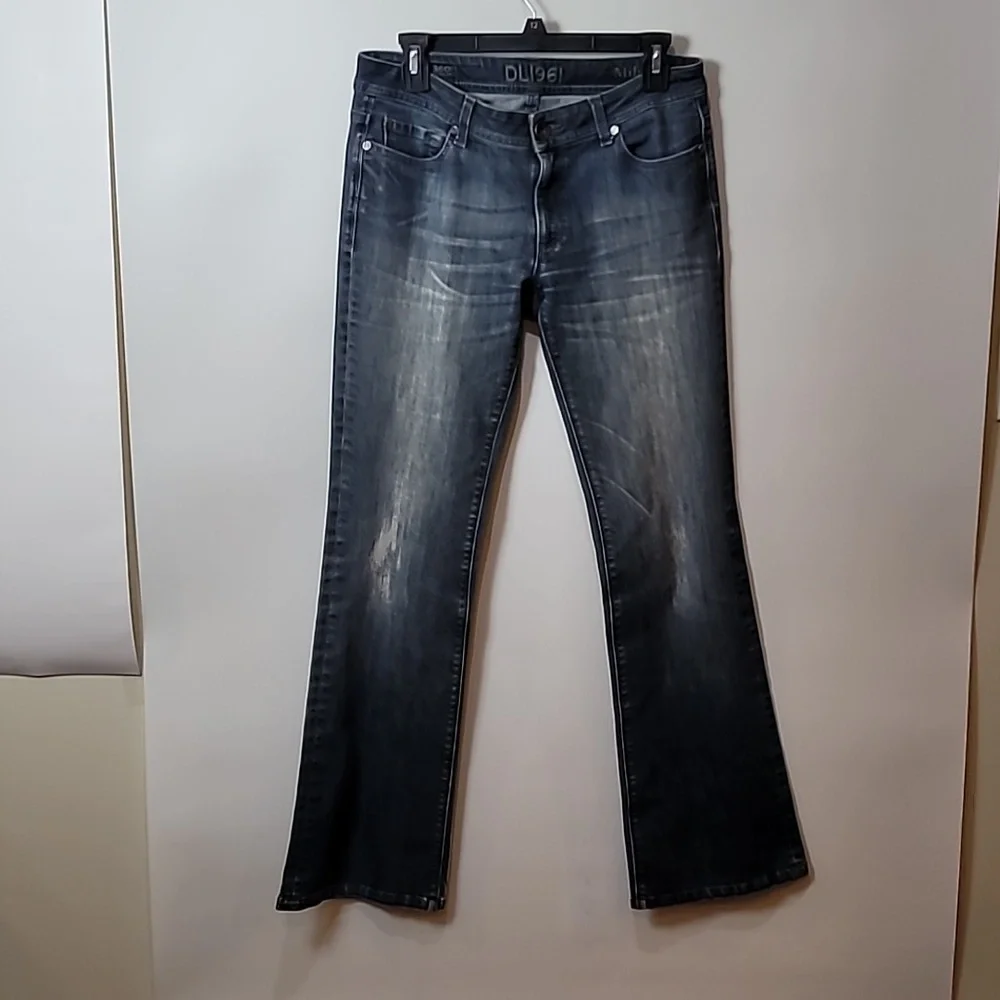 DL1961 Milano Boot Cut Jeans Low-rise - Picture 3 of 14